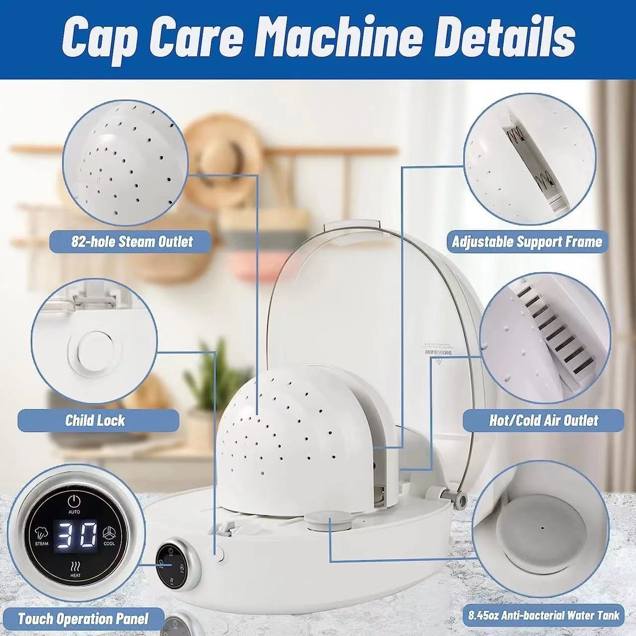 4 - in - 1 Hat Hair Care Device - Odyssey Gadgets OnlineHair Care