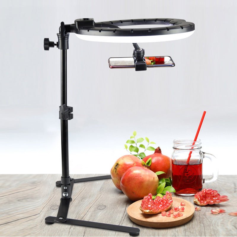 Adjustable Phone Live Streaming Stand with Fill Light - Odyssey Gadgets Onlineaccessories