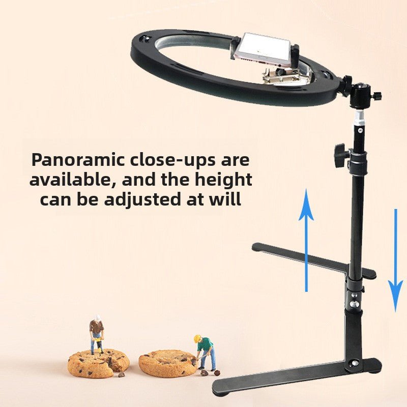Adjustable Phone Live Streaming Stand with Fill Light - Odyssey Gadgets Onlineaccessories